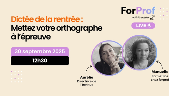 Dictée de la rentrée : mettez votre orthographe à l’épreuve