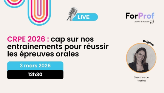 CRPE 2026 : cap sur nos entrainements pour réussir les épreuves orales