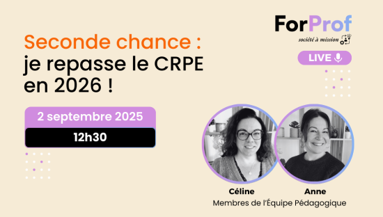 LIVE - Seconde chance : je repasse le CRPE en 2026 !