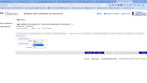 concours CRPE prepa et inscription