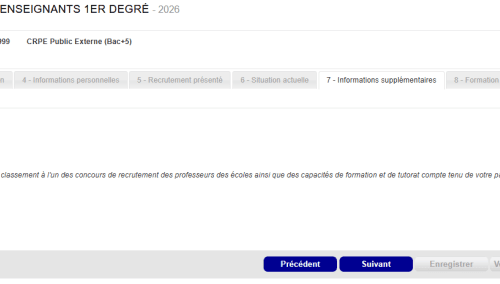 Prepa CRPE inscription devenir prof des ecoles