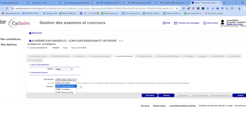 concours CRPE prepa et inscription