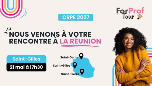 Réunions d'information à La Réunion Saint-Gilles