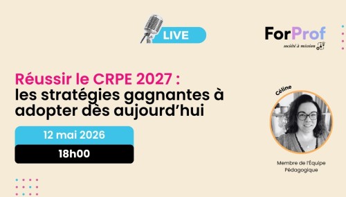 Réussir le CRPE 2027 : les stratégies gagnantes à adopter dès aujourd’hui