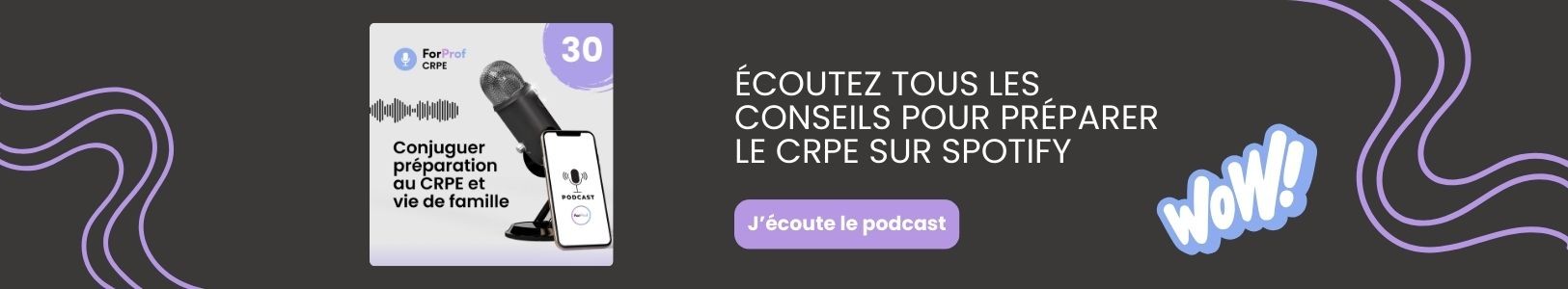 conjuguer préparation CRPE et vie de famille