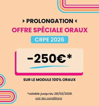 Offre 100% oraux ForProf