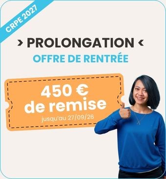 Offre de rentrée -450 euros