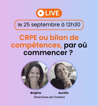 LIVE : Le bilan de compétences ForProf