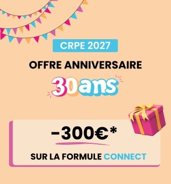 Offre anniversaire CONNECT 300
