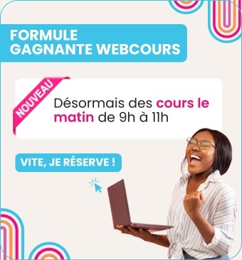 Slider webcours nouveau horaires du matin ForProf