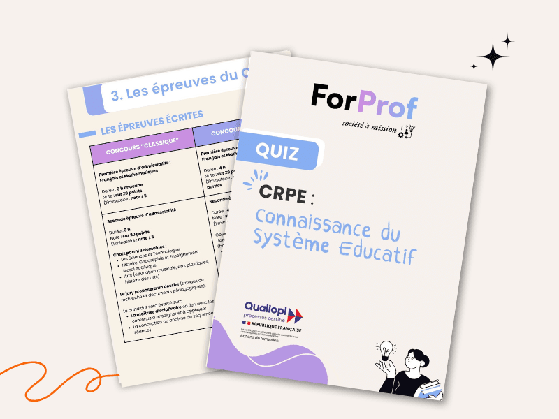Quiz CRPE : Connaissance du Système Éducatif