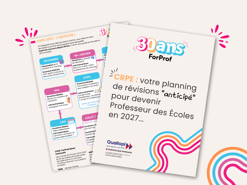 programme revision CRPE
