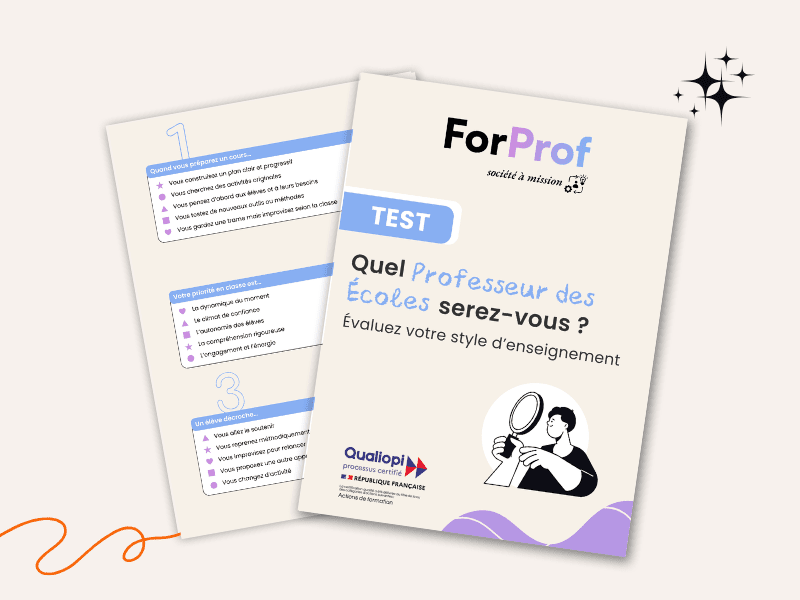 quel prof serez vous