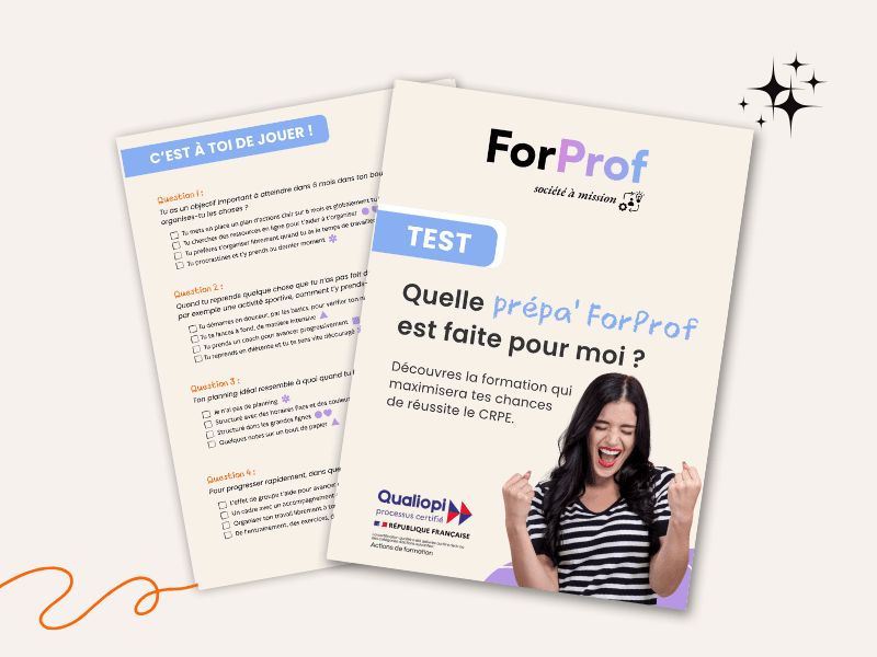 quelle prépa ForProf