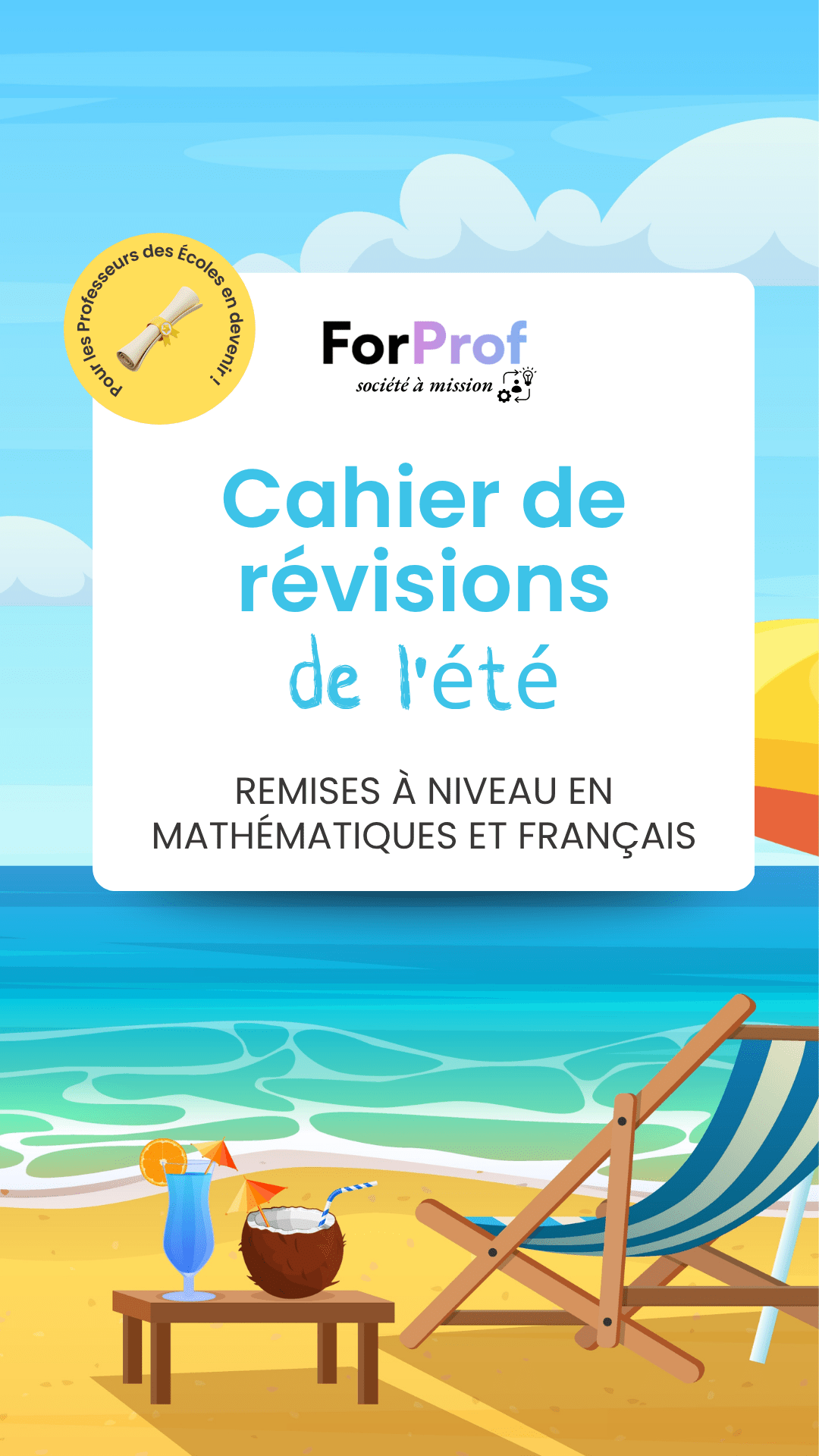 cahier de révisions du CRPE été 2026