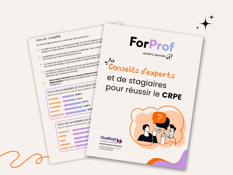 Téléchargez le guide des conseils pour réussir le CRPE