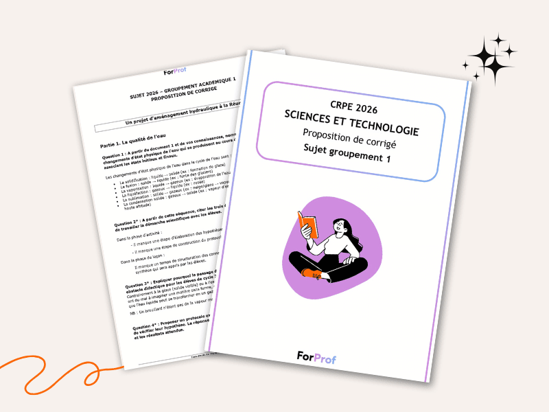 corrigé sciences 2026