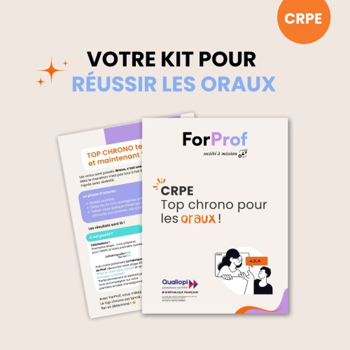 Téléchargez notre guide top chrono pour les oraux